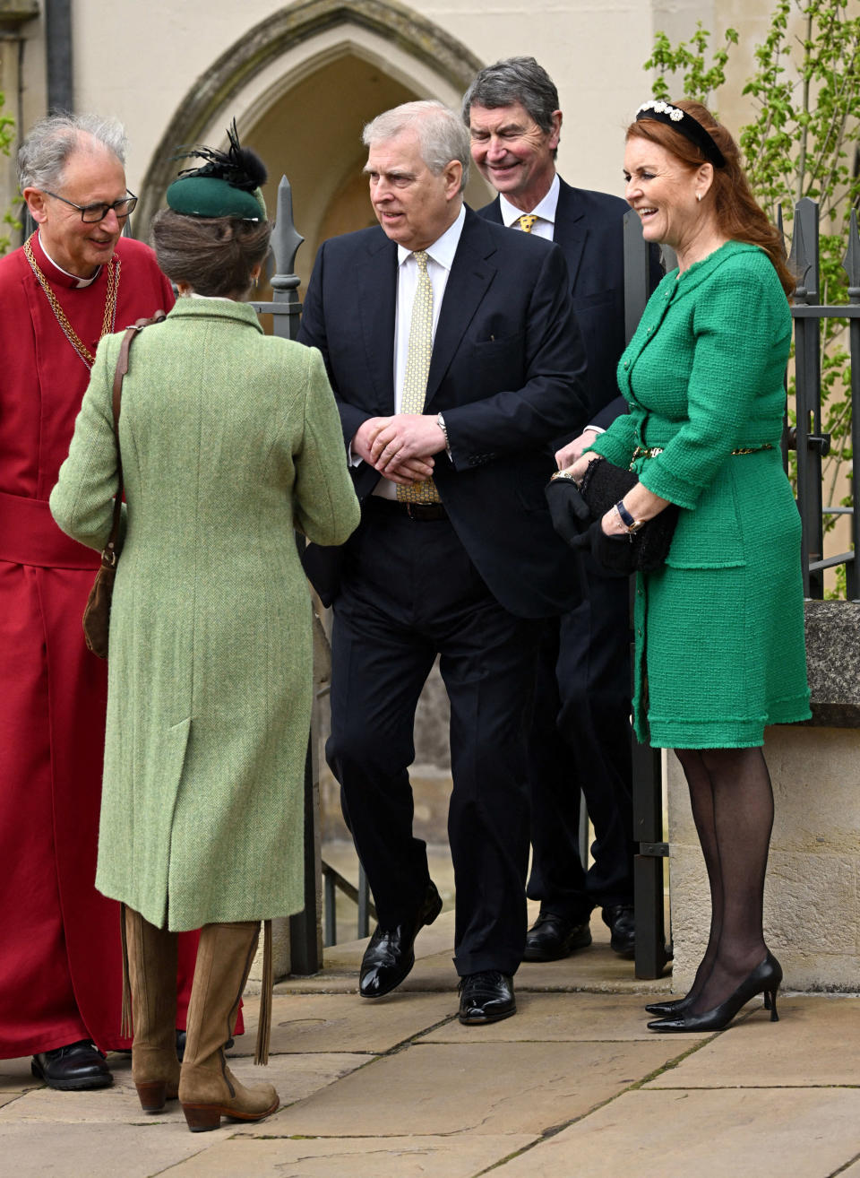 Le prince Andrew et Sarah Ferguson