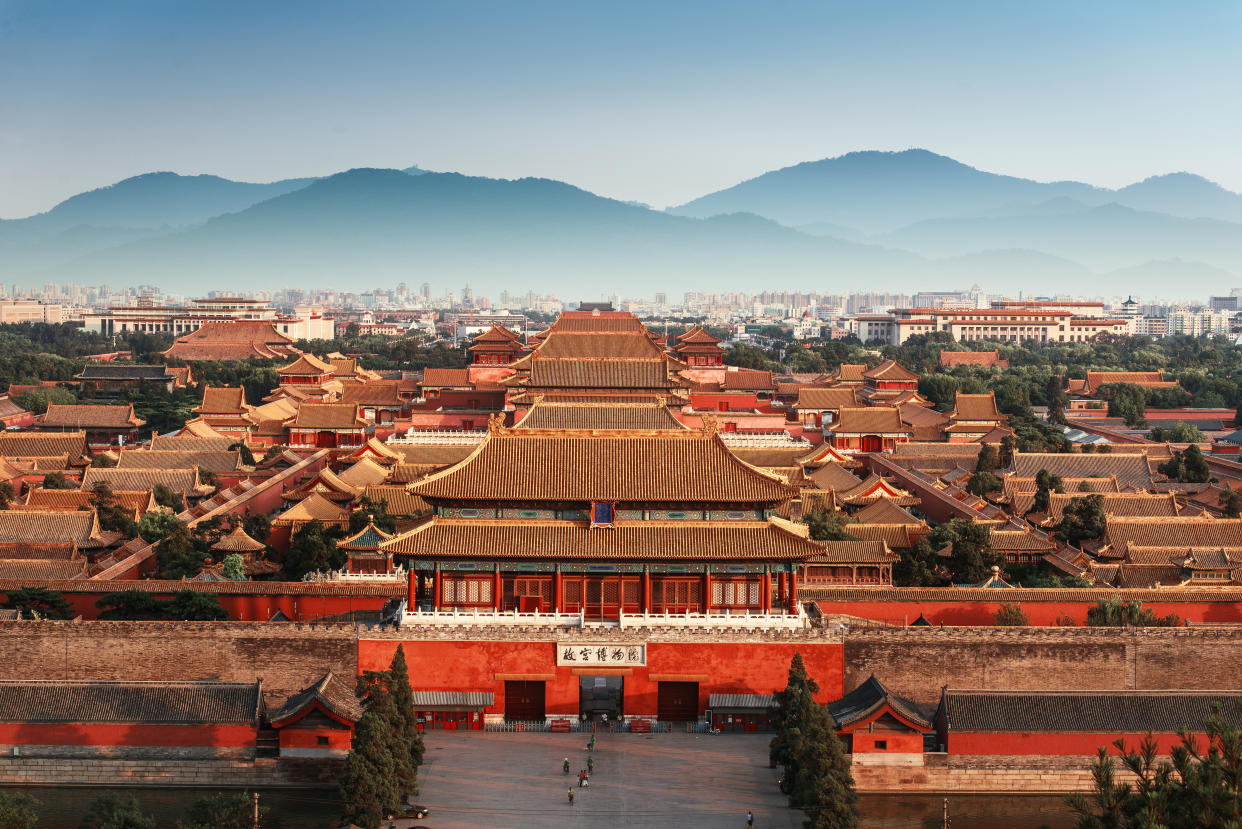 The Forbidden City in Beijing was the Chinese imperial palace from the Ming dynasty to the end of the Qing dynasty (1420-1912) and ordinary people were not allowed in without permission. It served as the home of emperors and their households as well as the ceremonial and political centre of the Chinese government for almost 500 years. (Photo: Gettyimages)