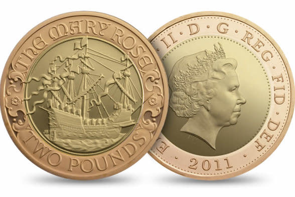 The Mary Rose coin