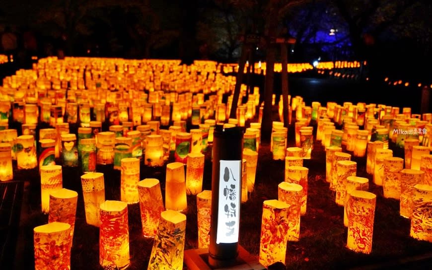 日本北九州｜小倉城竹燈祭