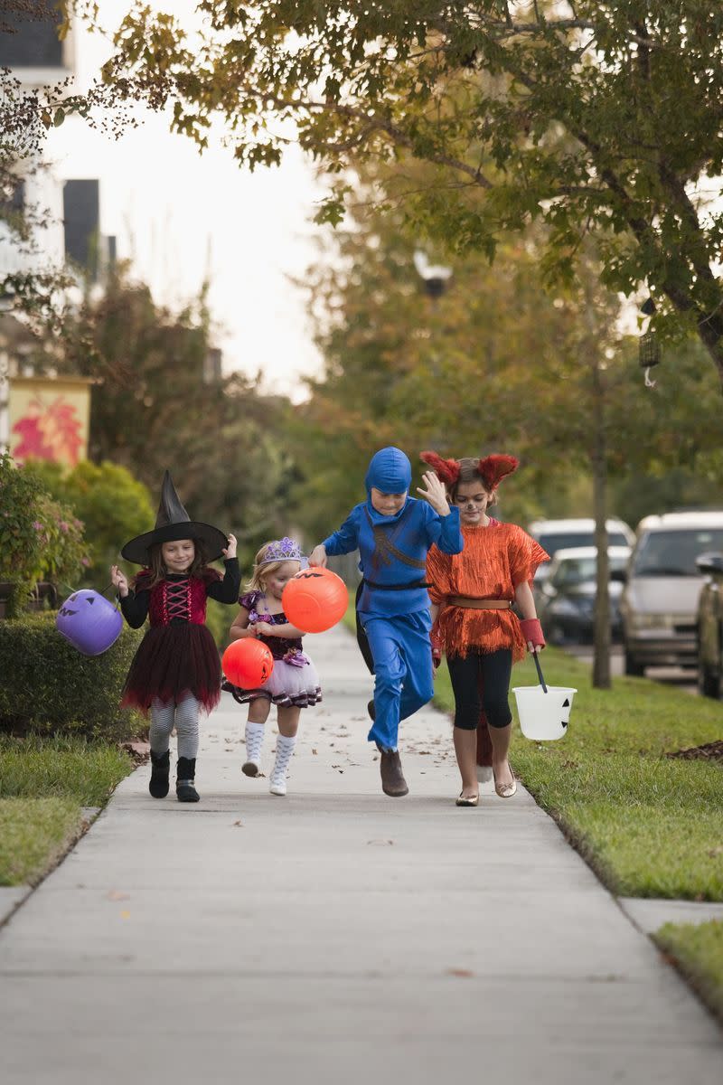 Question: Which city banned anyone over 14 from trick-or-treating?