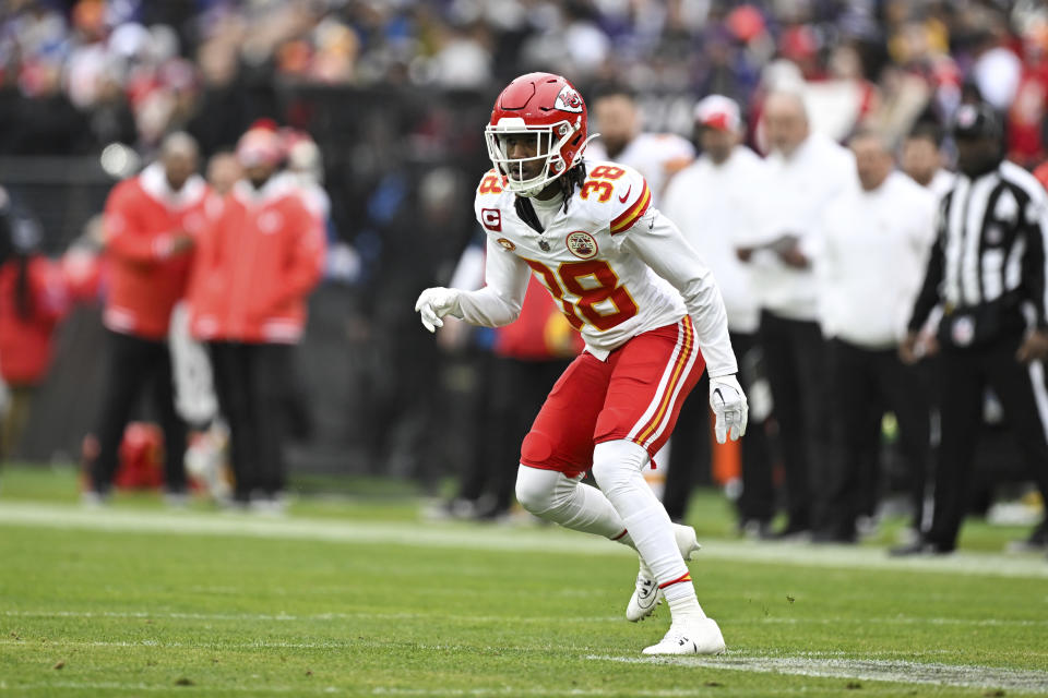 Chiefs CB L'Jarius Sneed is a name to watch ahead of the NFL franchise tag deadline. (AP Photo/Terrance Williams)