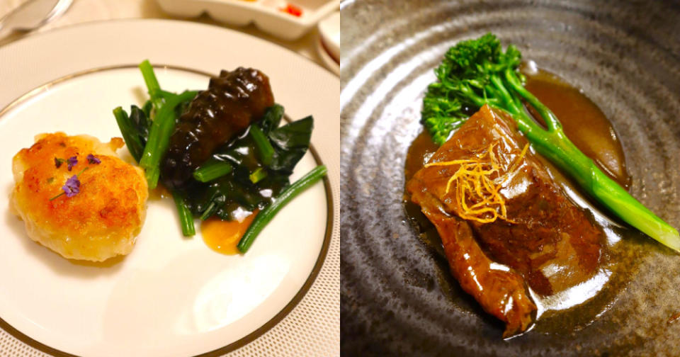 CNY dinner spots - xin cuisine dishes