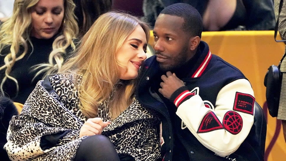 Adele and Rich Paul