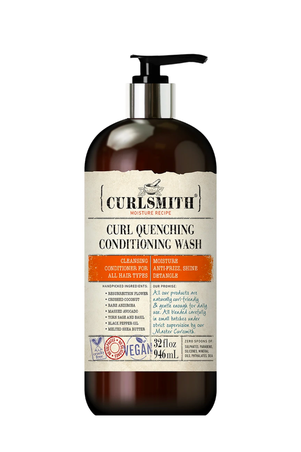 6) Curlsmith Curl Quenching Conditioning Wash