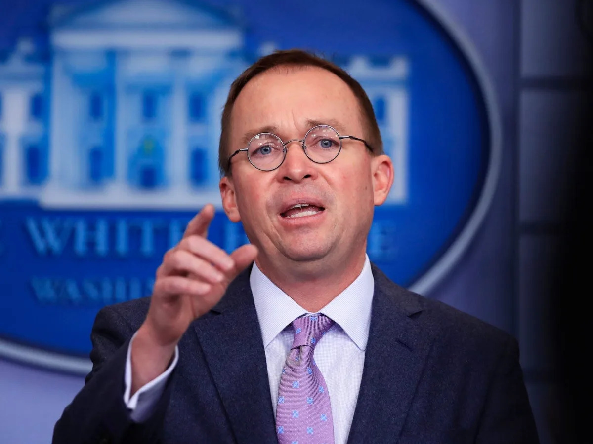 Mick Mulvaney says a 'friend' in the White House said former Trump chief of staf..