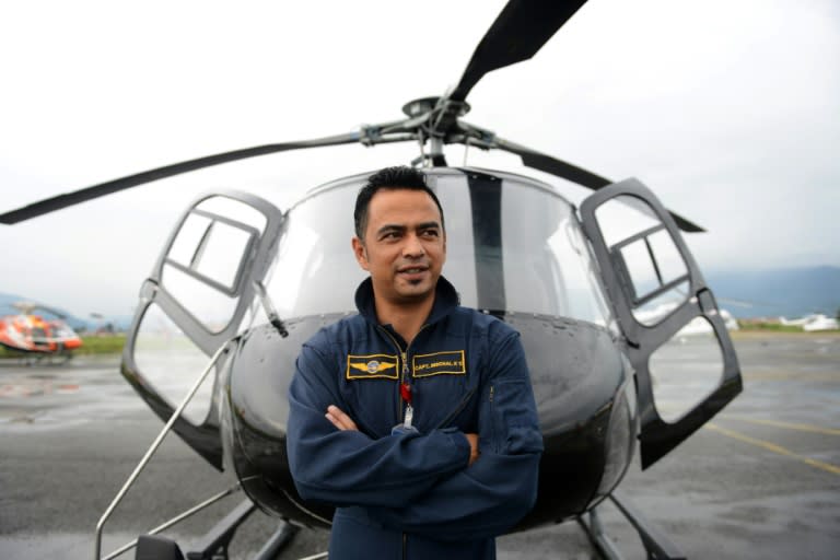 Helicopter pilot Nischal KC told AFP that even on an average day constant "weather changes and the steep terrain sometimes make landing (at Lukla airport) impossible"