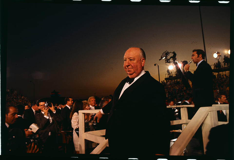 Alfred Hitchcock bei den Oscars (Bild: Getty Images)