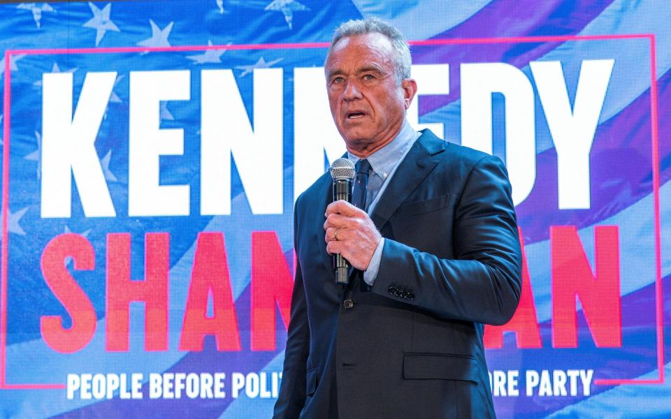 Robert F Kennedy Jr's campaign is gaining ground, with some polls estimating he has more than double-digit support among the American public
