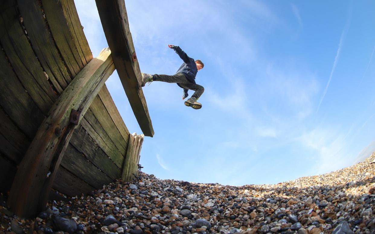 Beautiful Climping Beach is in danger of being washed away - getty