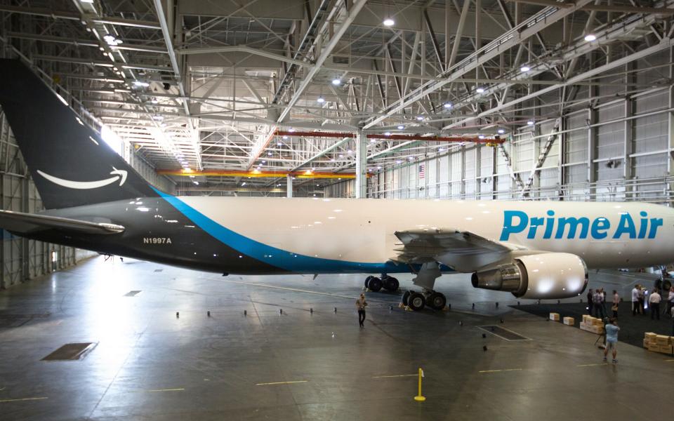 Amazon's Prime Air plane