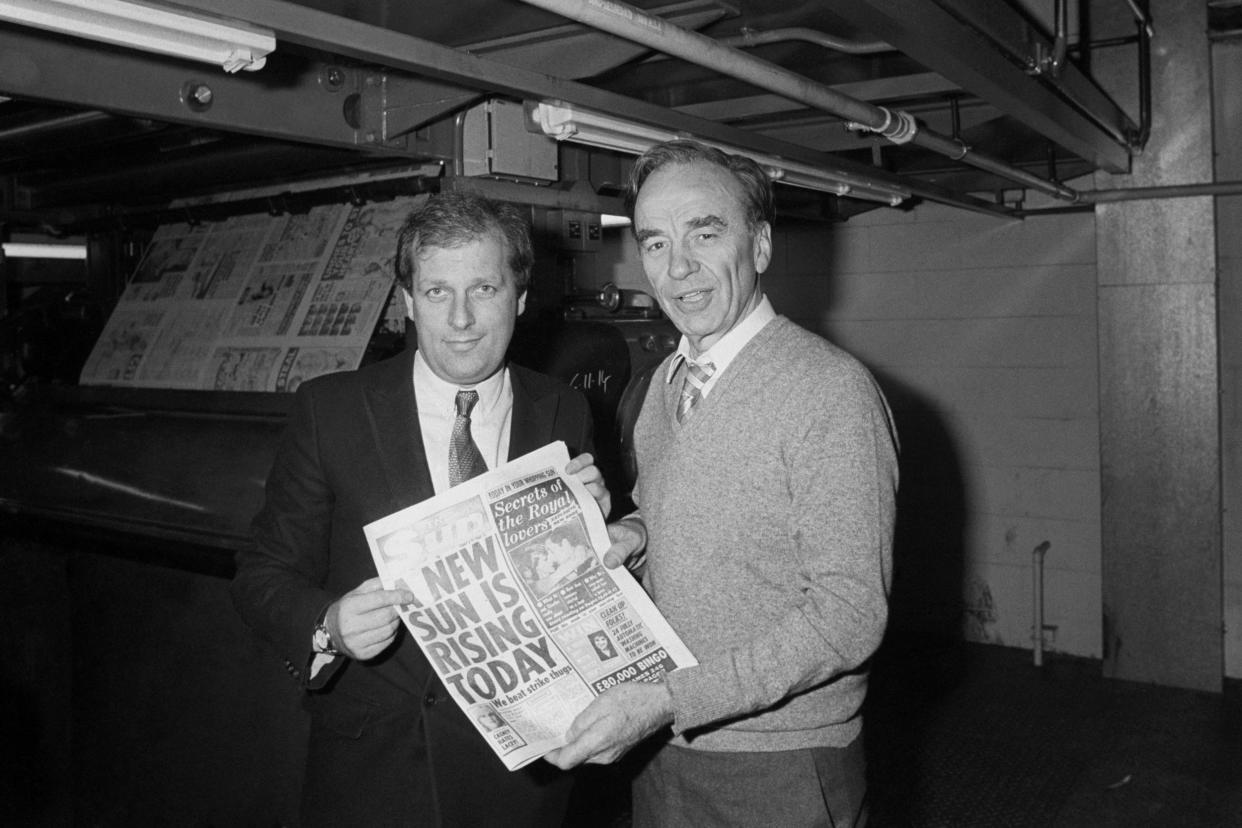 Rupert Murdoch began his long career at the Daily Express in London, before he inherited the Adelaide News and Sunday Mail from his father. (PA)