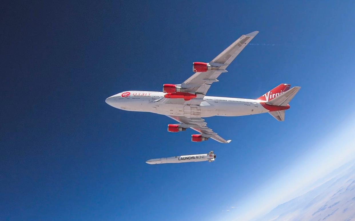 Virgin Orbit plane - AFP