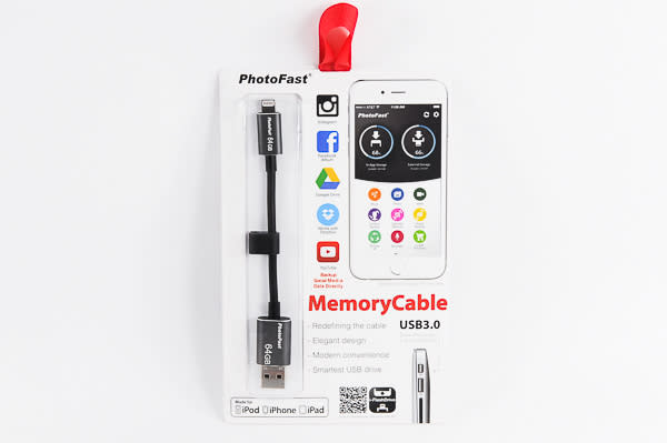 快使用雙節棍! PhotoFast MemoryCable Apple Lightning 隨身碟