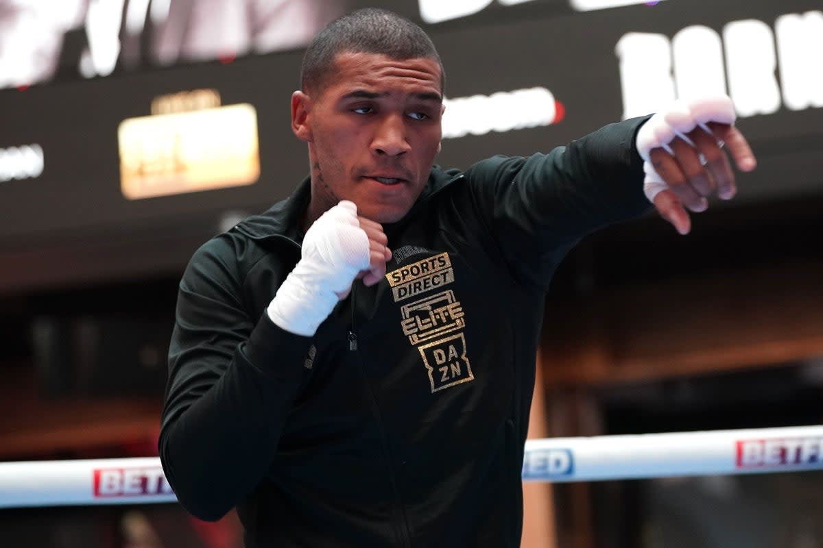 Conor Benn has refused to comment on reports he has been provisionally suspended from boxing by UK Anti-Doping (Yui Mok/PA) (PA Wire)