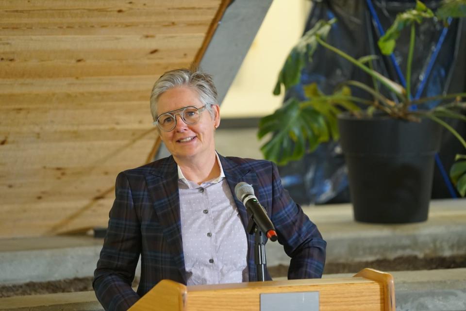 Lesley Brown is the president of Yukon University.