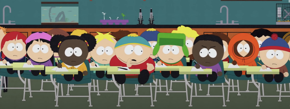 South Park classroom