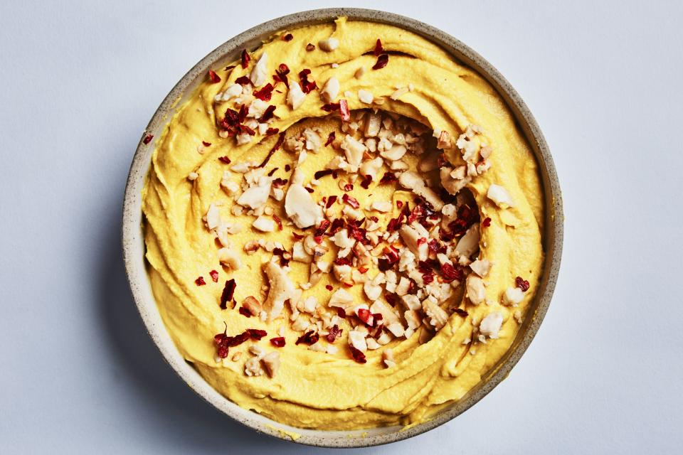 Curried Sweet Potato Hummus