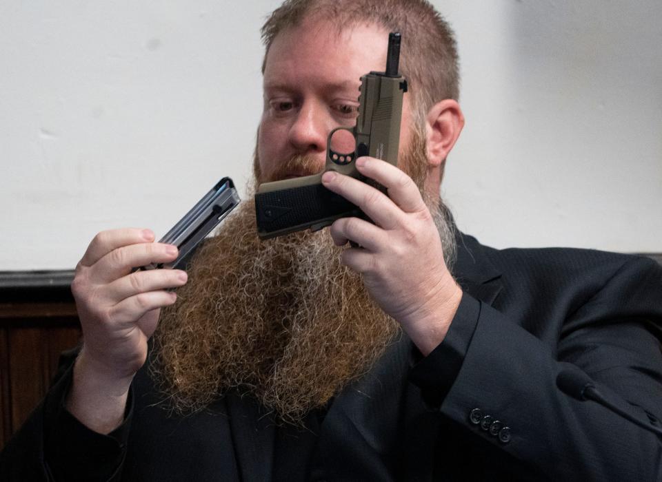 Matthew White, firearms expert