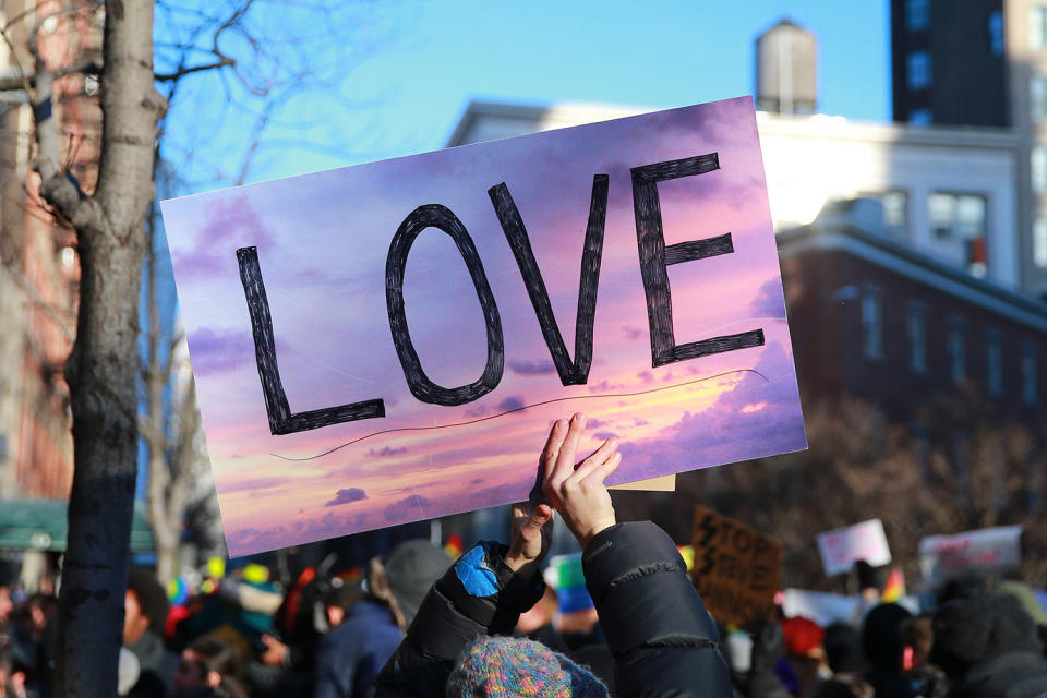 LGBT Solidarity Rally in NYC’s Greenwich Village