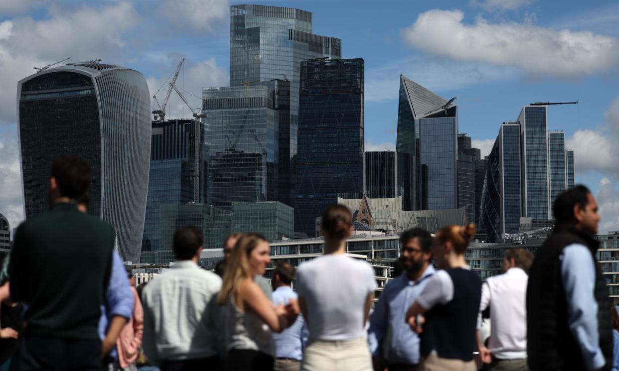 <span>Hopes of an interest rate cut have dampened after inflation failed to drop as expected.</span><span>Photograph: Andy Rain/EPA</span>