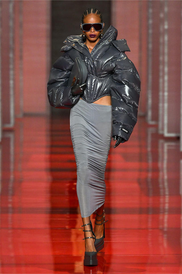 Puffer sales coat runway