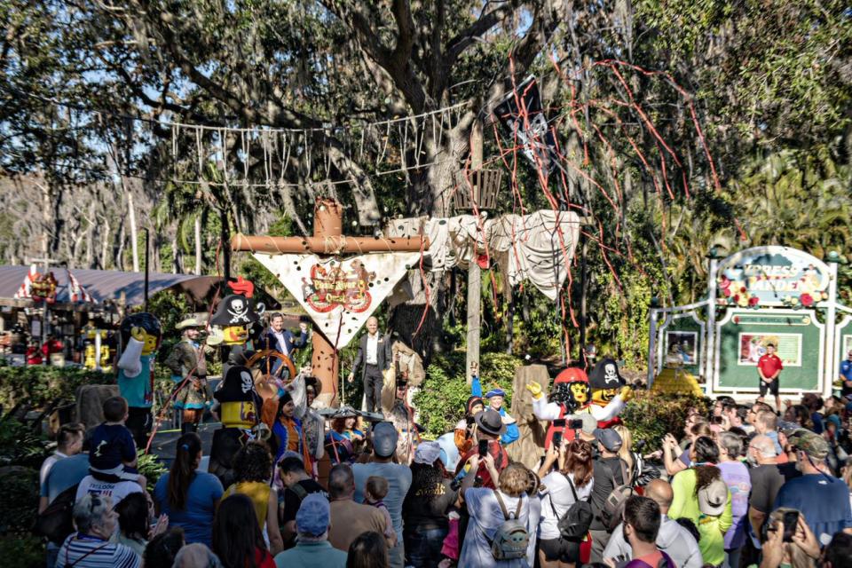 Pirate River Quest officially opened in Legoland Florida on Thursday.