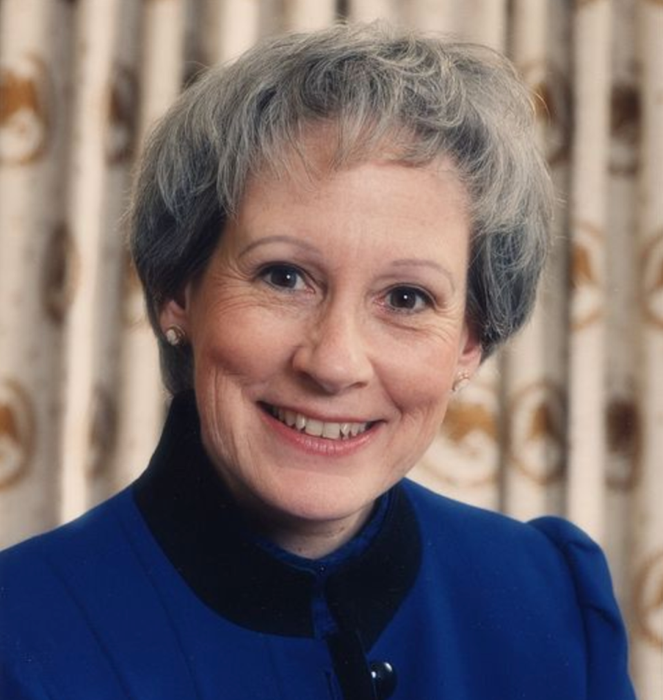 Former Kansas Senator Nancy Kassebaum said in a statement that the 2024 election “presents a stark choice that is not easy for any of us” (U.S. Senate Historical Office)