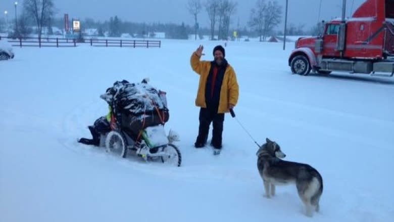 10 million steps for mental health: Man and husky complete cross-Canada walk