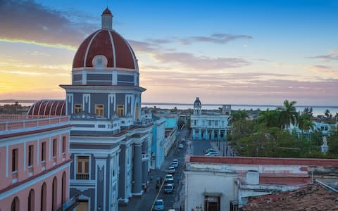 Parque Marta now the town hall in the centre - Credit: Getty