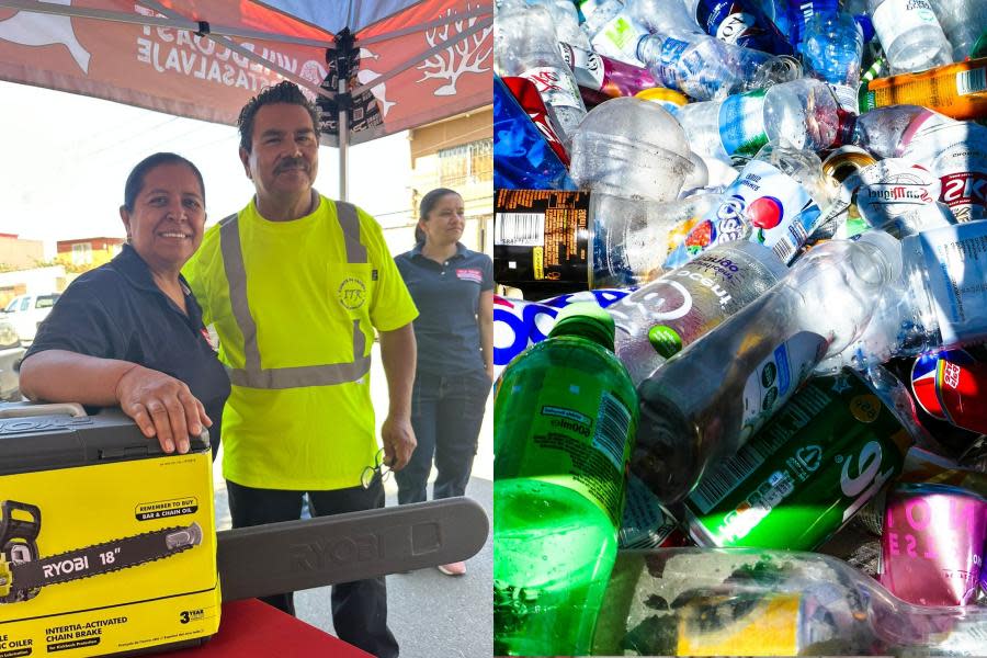 COSTASALVAJE fomenta el reciclaje en Tijuana por medio de intercambio de botellas de plástico por herramientas 