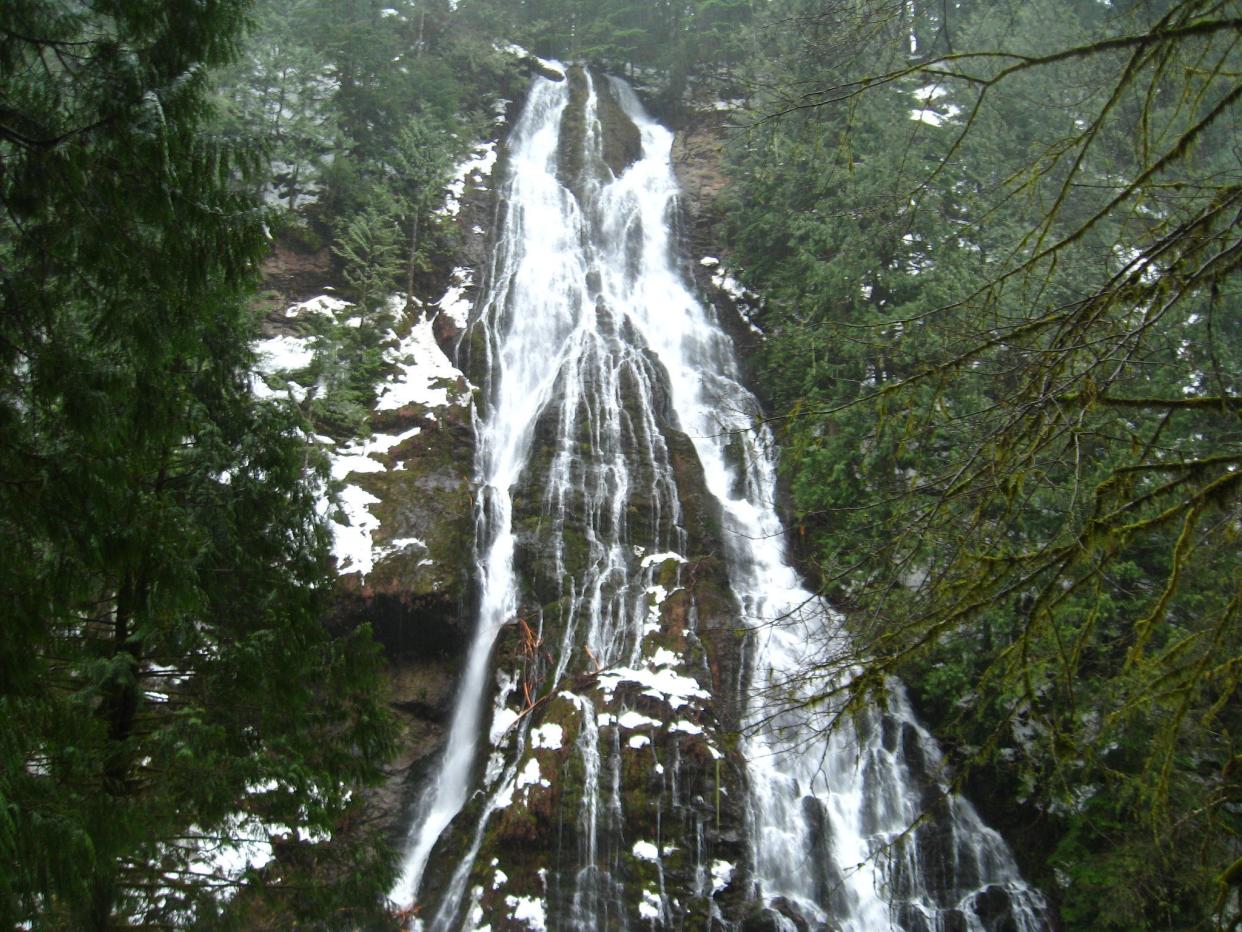 Waterfall on Boulder River Trail