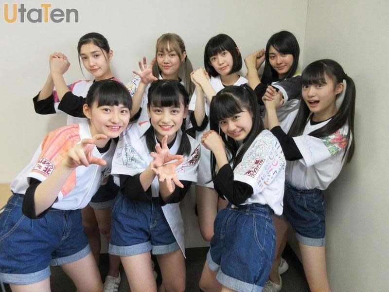 日本9人偶像女團「東北産」成員皆來自東北地區。（翻攝自https://utaten.com）