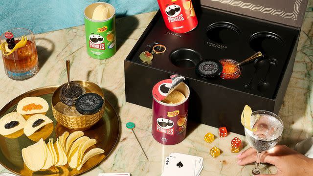 <p>Kelloggs</p> Pringles' latest collection celebrates the 'RHONY' delicacy.