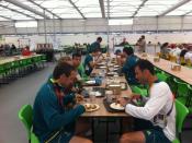 Jamie Dwyer - "The boys hooking into some breaky. It's our second day here, the 1st day was hectic but so much fun"