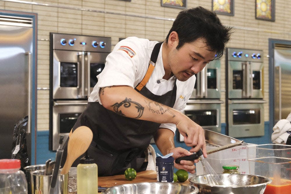 Chicago chef Soo Ahn earned his spot the "Top Chef: Wisconsin" competition after beginning his journey on Last Chance Kitchen, where he won five challenges in a row.