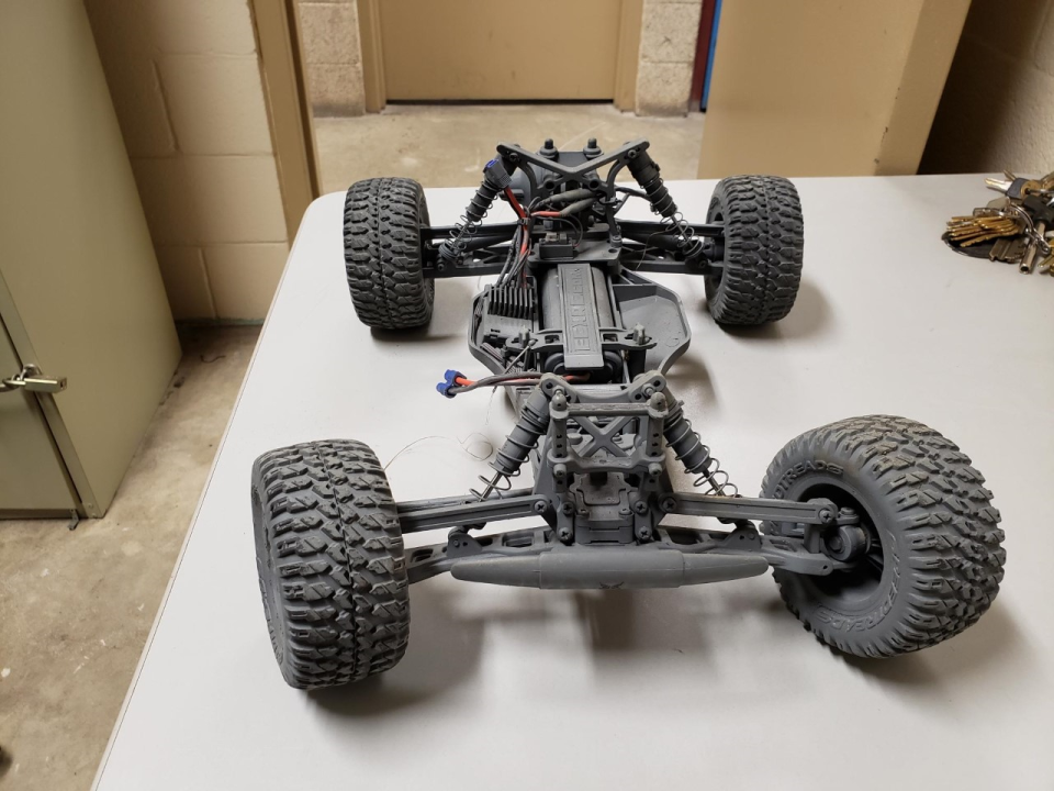 A 16-year-old U.S. citizen was arrested after attempting to use a remote-controlled car to smuggle methamphetamine across the U.S.-Mexico border. / Credit: U.S. Customs and Border Protection