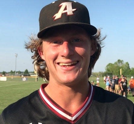 Appoquinimink's Evan Bouldin went 3-for-3 with three runs scored and an RBI in Tuesday's 9-2 win over DMA in the quarterfinals of the DIAA Baseball Tournament.