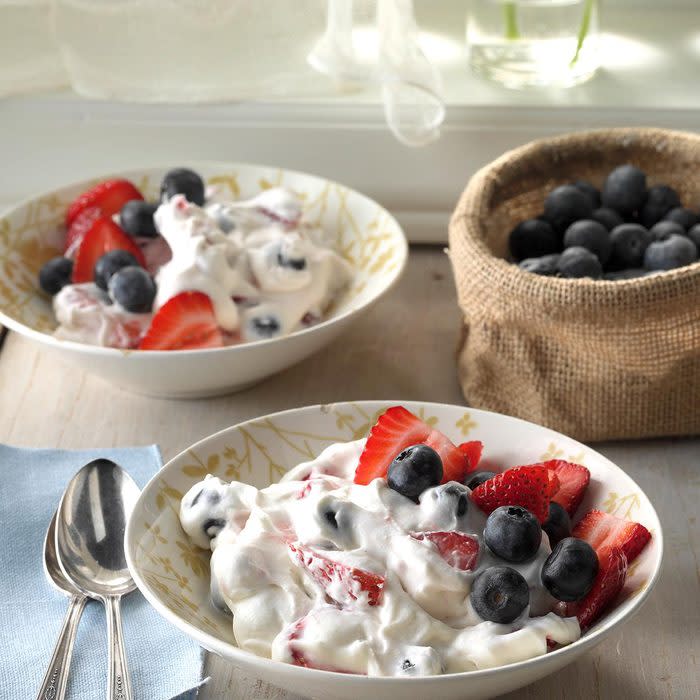 Two-Berry Fluff Salad