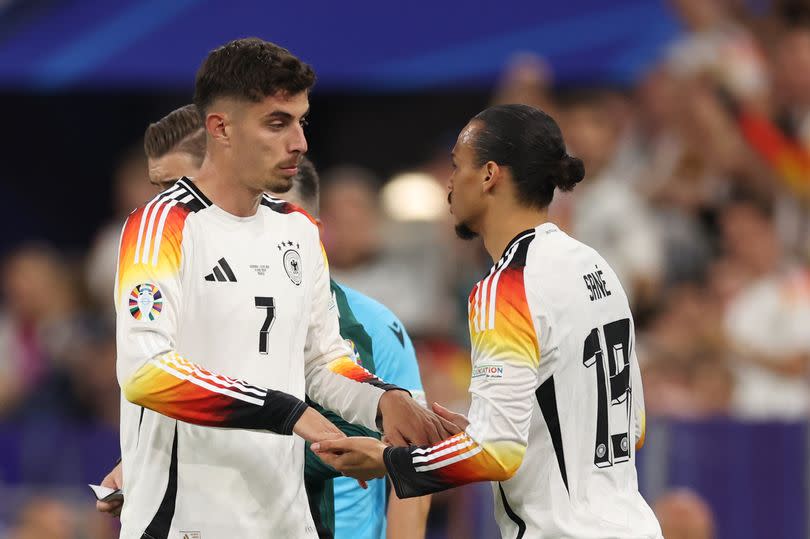 A dream transfer scenario for Arsenal this summer could see Kai Havertz link up again with Leroy Sanec