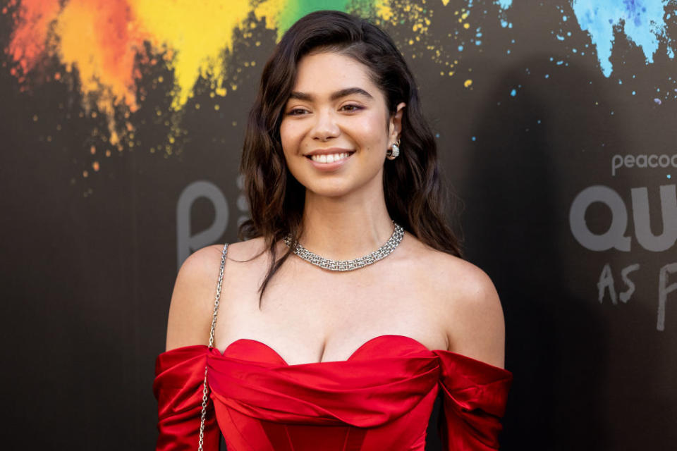 Closeup of Auli'i Cravalho