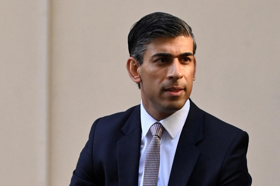 Tory leadership hopeful and former chancellor Rishi Sunak. Photo: Reuters/Toby Melville