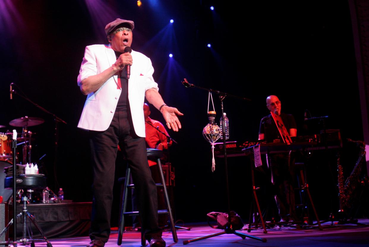 A community effort is under way to rename a north-side park after Milwaukee native Al Jarreau, seen here performing his final public concert in his hometown at Potawatomi's Northern Lights Theater on Aug. 21, 2015.