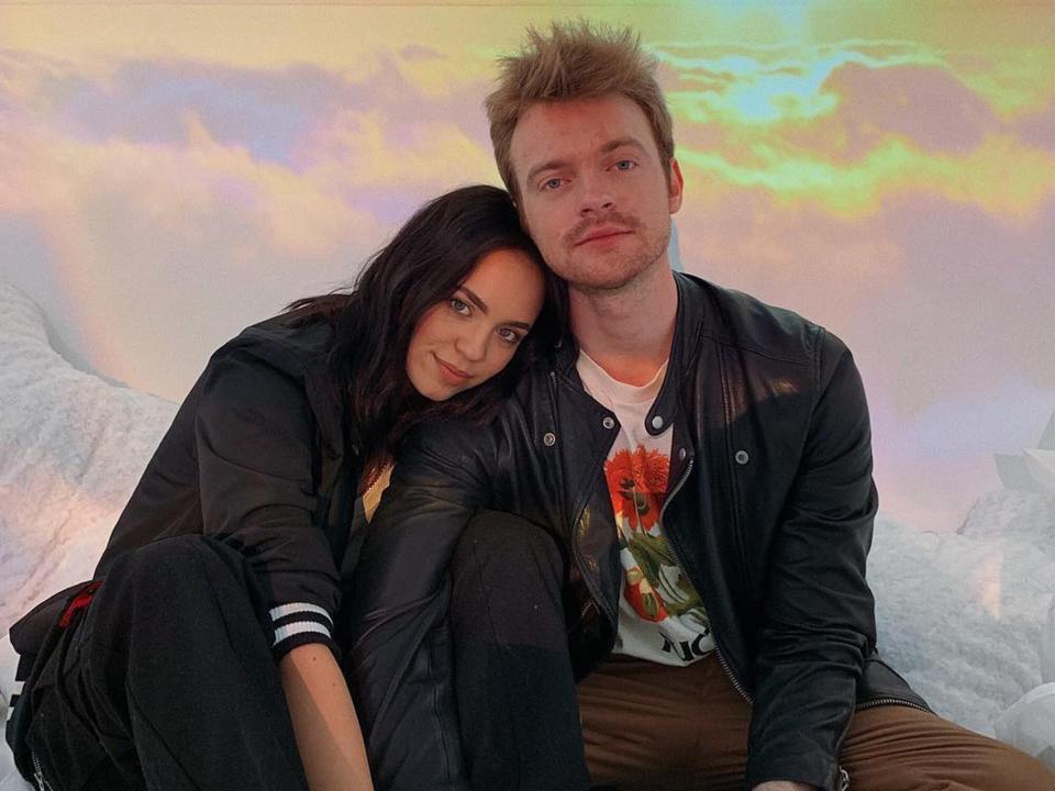 Finneas and Claudia Sulewski