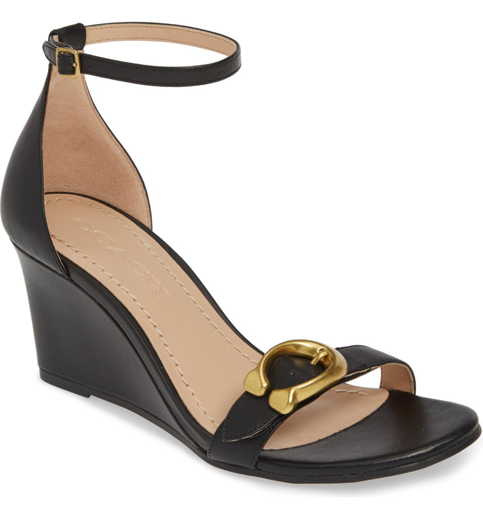 Coach Odetta Wedge Ankle Strap Sandal (Photo: Nordstrom)