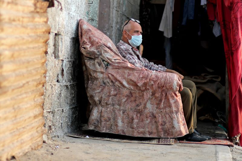 Outbreak of the coronavirus disease (COVID-19) at Gaza refugee camps