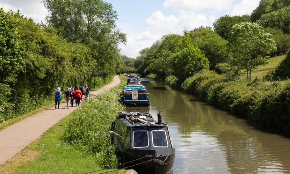 The Kennet & Avon canal near Bradford on Avon.