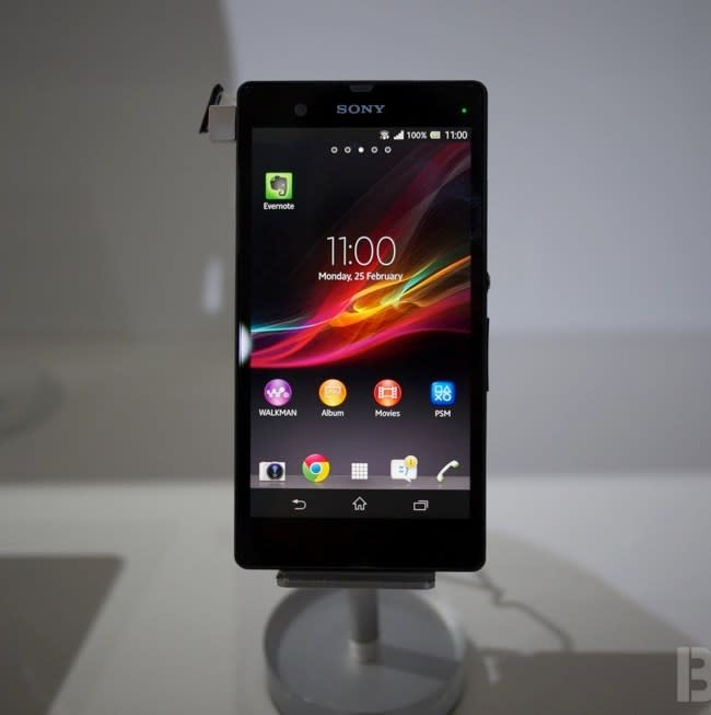 Sony Xperia Z Hands-on