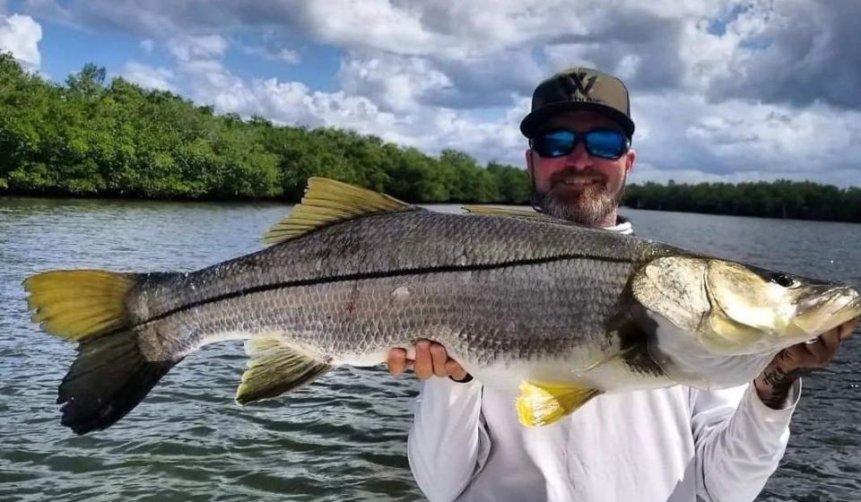 Lewis Arnold of Vero Beach caught and released this 41-inch snook March 20, 2023.