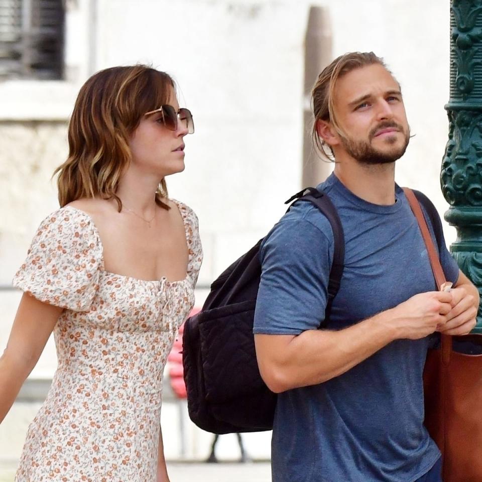 Emma Watson and Rumored Boyfriend Brandon Green Continue Their Italian